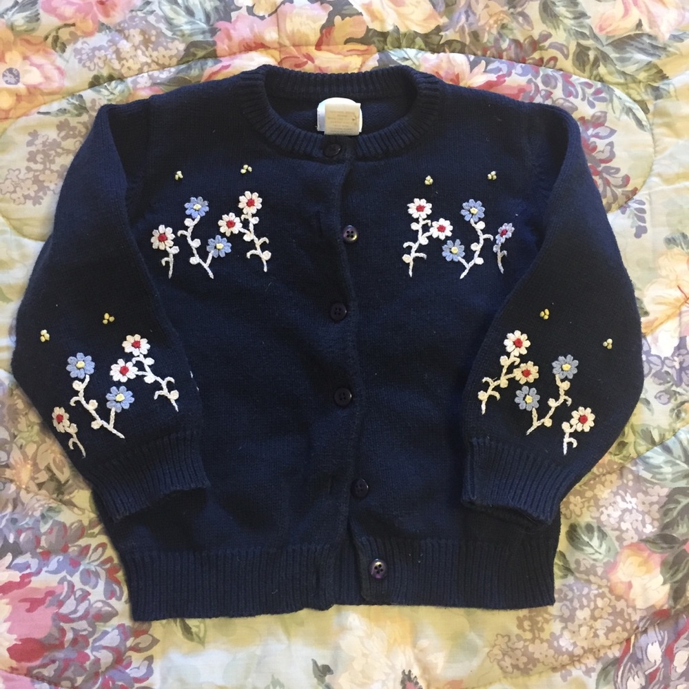 Embroidered Cardigan